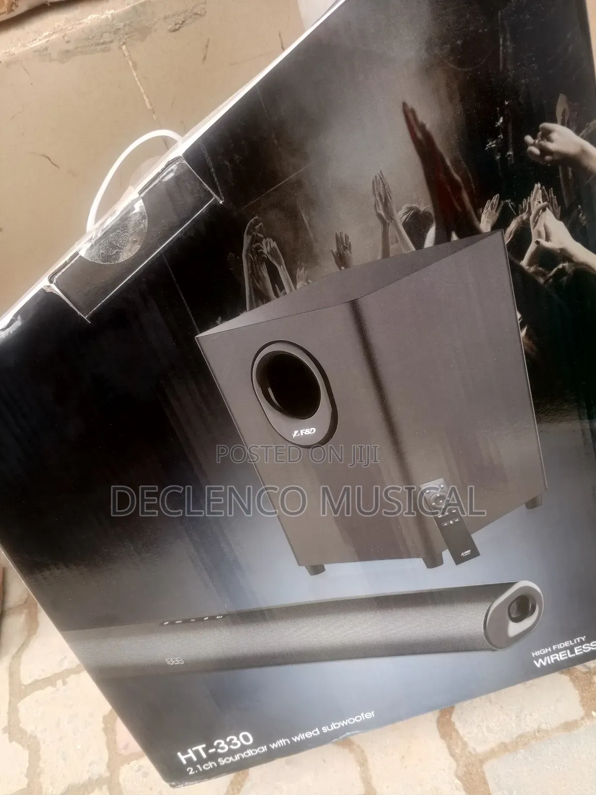 F D Potable Sound System With Bass 160watt