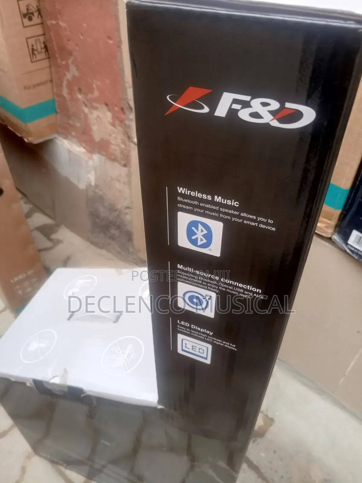 F D Potable Sound System With Bass 160watt