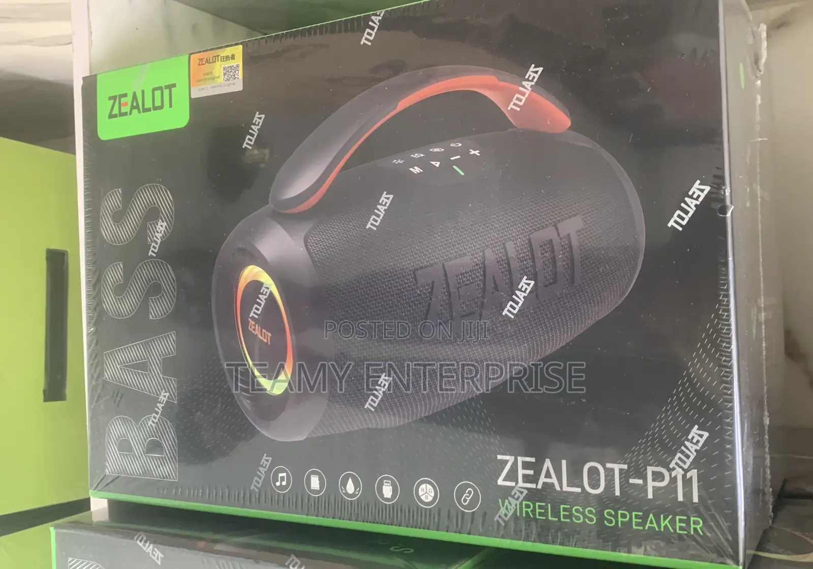 Zealot P11 Wireless Speaker- Bass Bluetooth Mp3