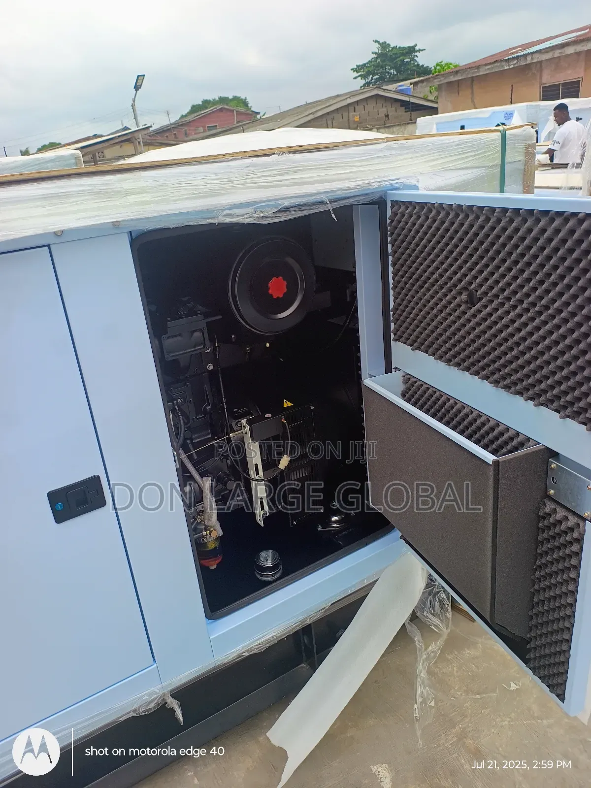 150kv Perkins Soundproof Diesel Generator