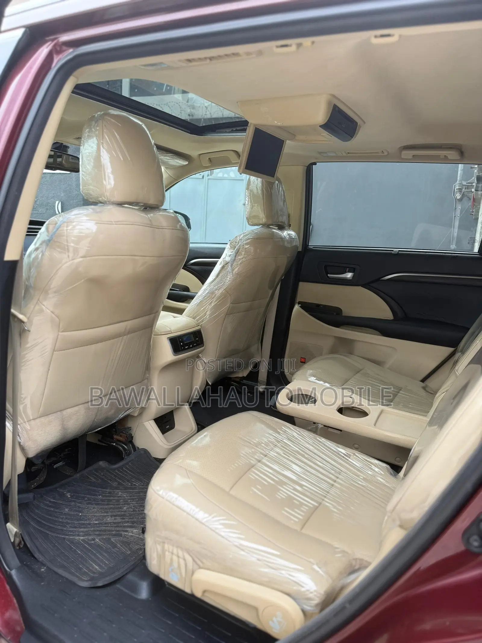 Toyota Highlander Limited 4dr SUV AWD (3.5L 6cyl 6A) 2015 Burgundy