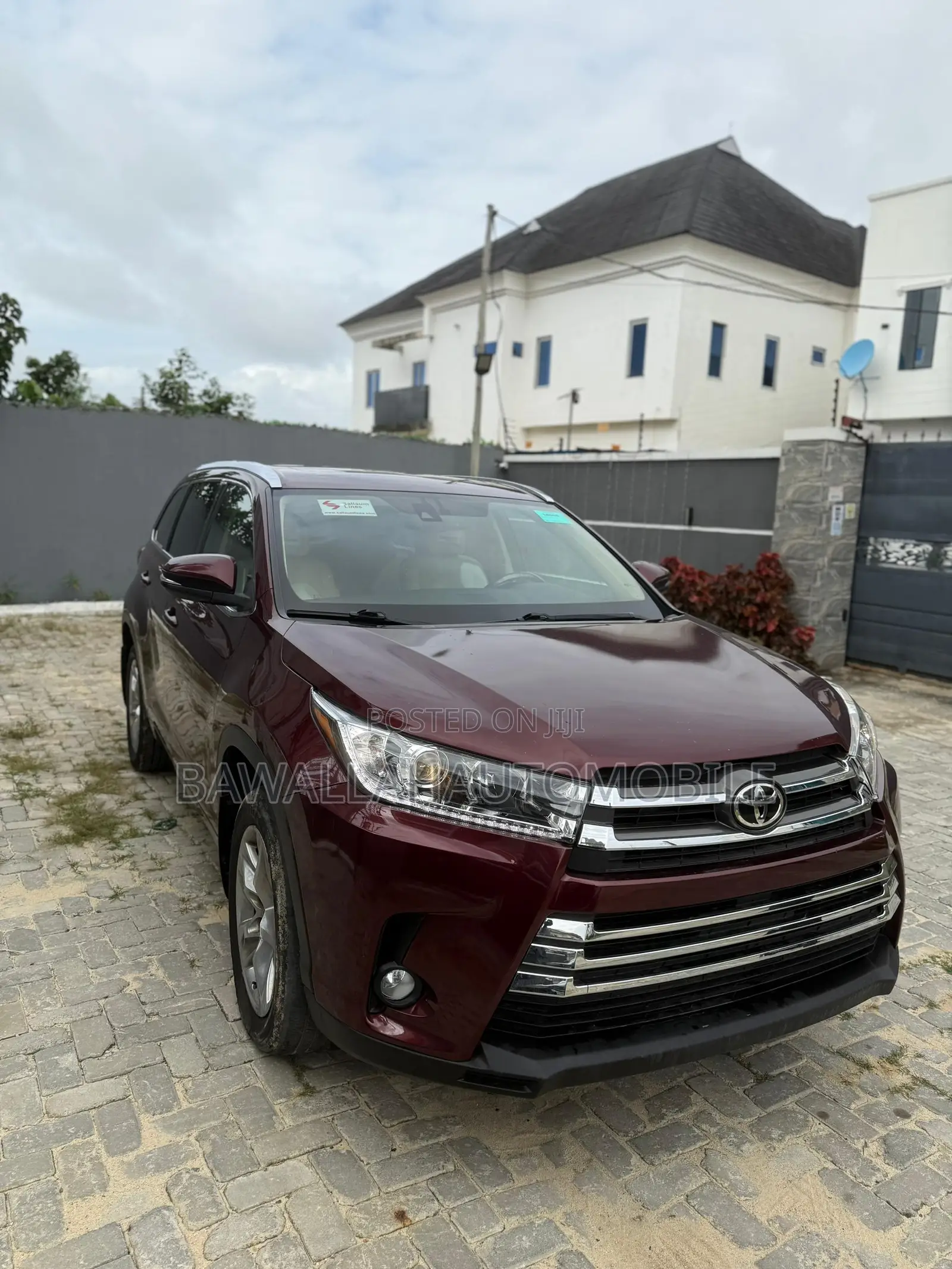 Toyota Highlander Limited 4dr SUV AWD (3.5L 6cyl 6A) 2015 Burgundy