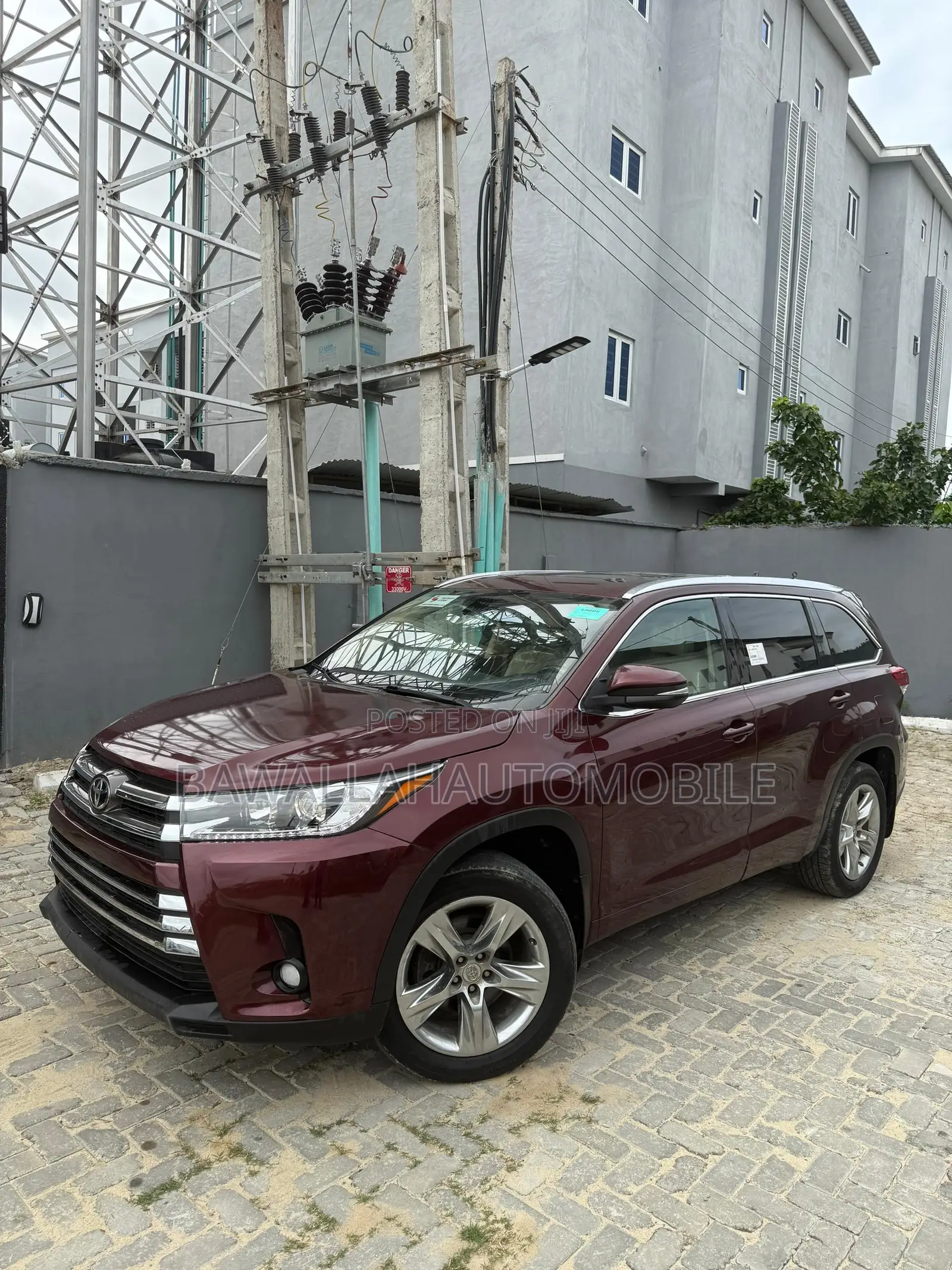 Toyota Highlander Limited 4dr SUV AWD (3.5L 6cyl 6A) 2015 Burgundy