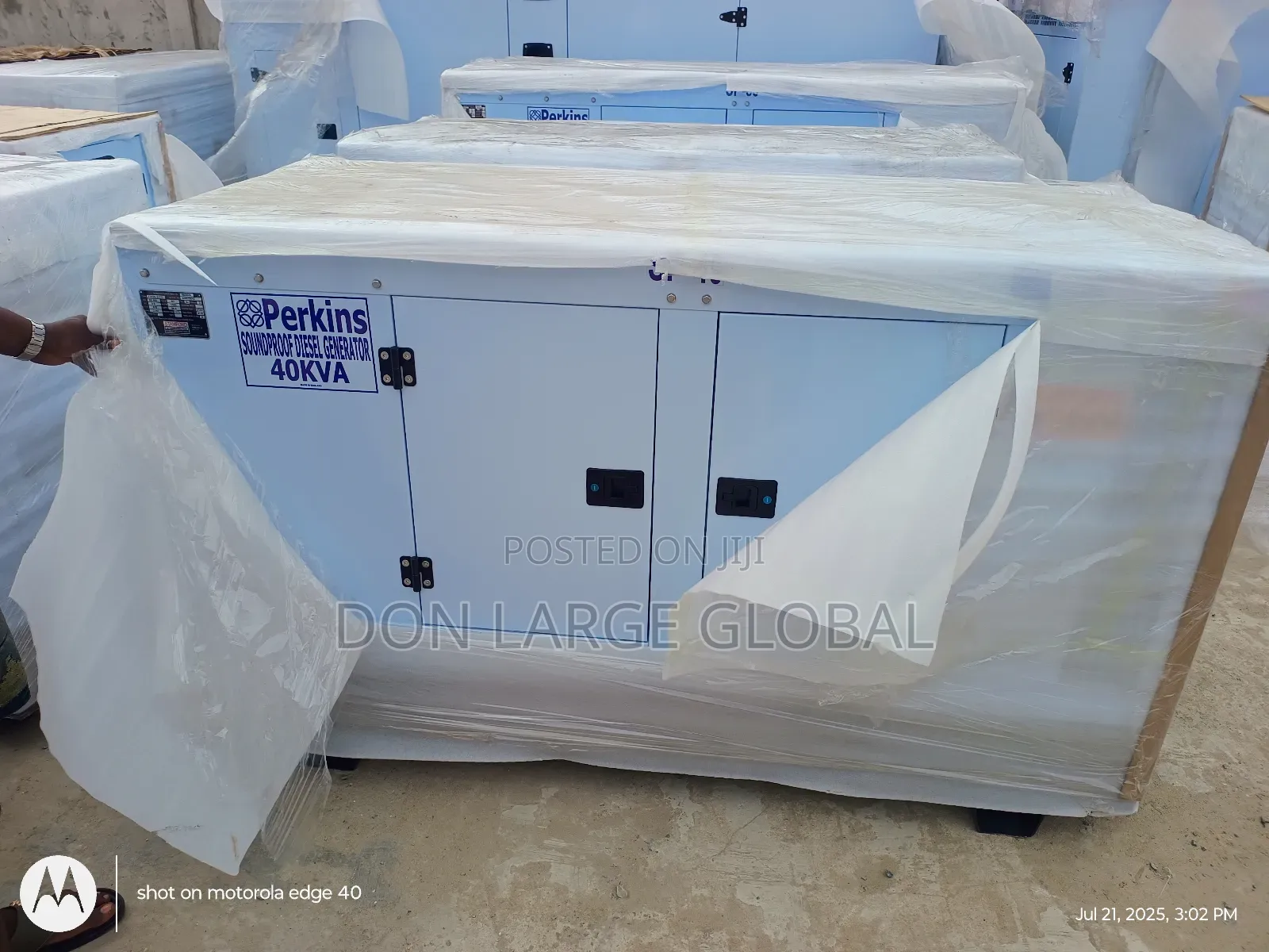 40kva Perkins Soundproof Diesel Engine Generator