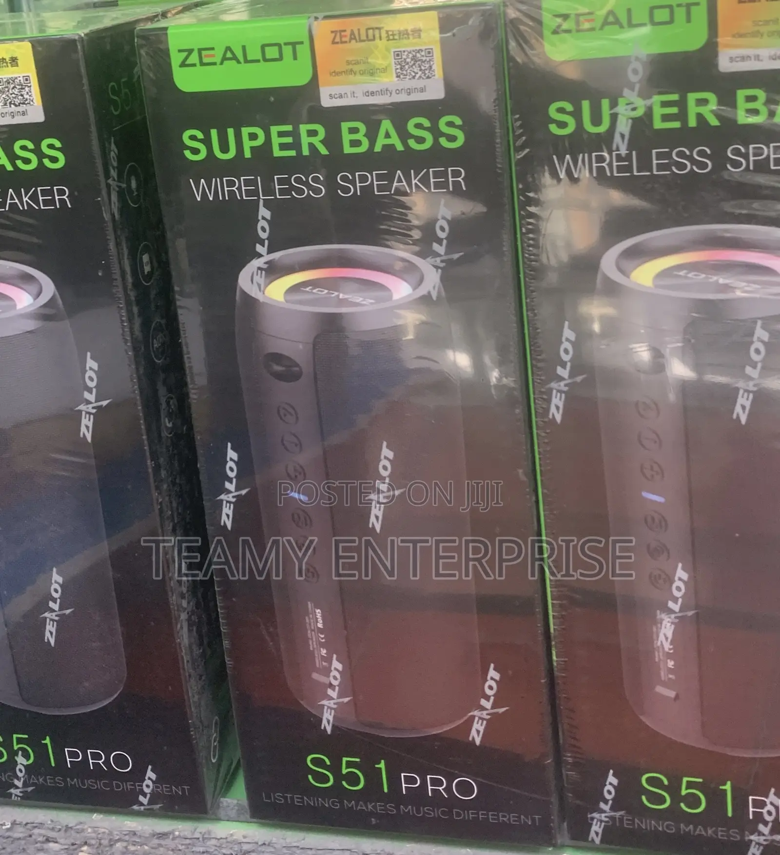 Zealot S51 Pro Wireless Speaker - Super-Bass Bluetooth Mp3
