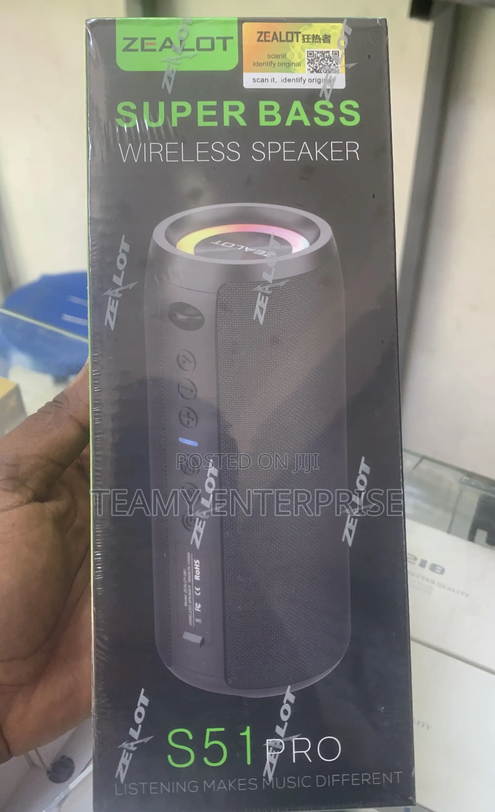 Zealot S51 Pro Wireless Speaker - Super-Bass Bluetooth Mp3