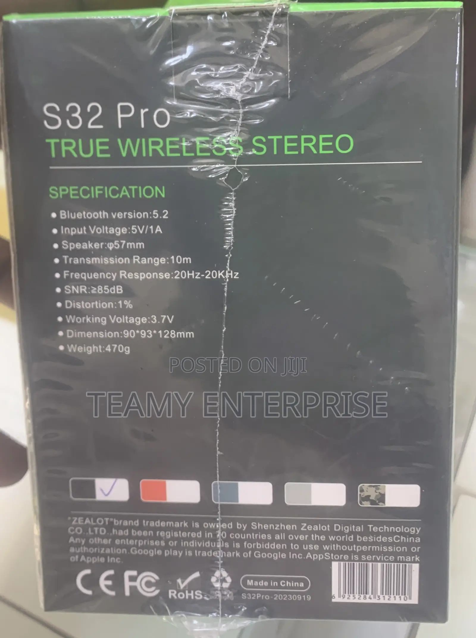 Zealot S32 Pro Wireless Speaker - Portable Bluetooth Speaker
