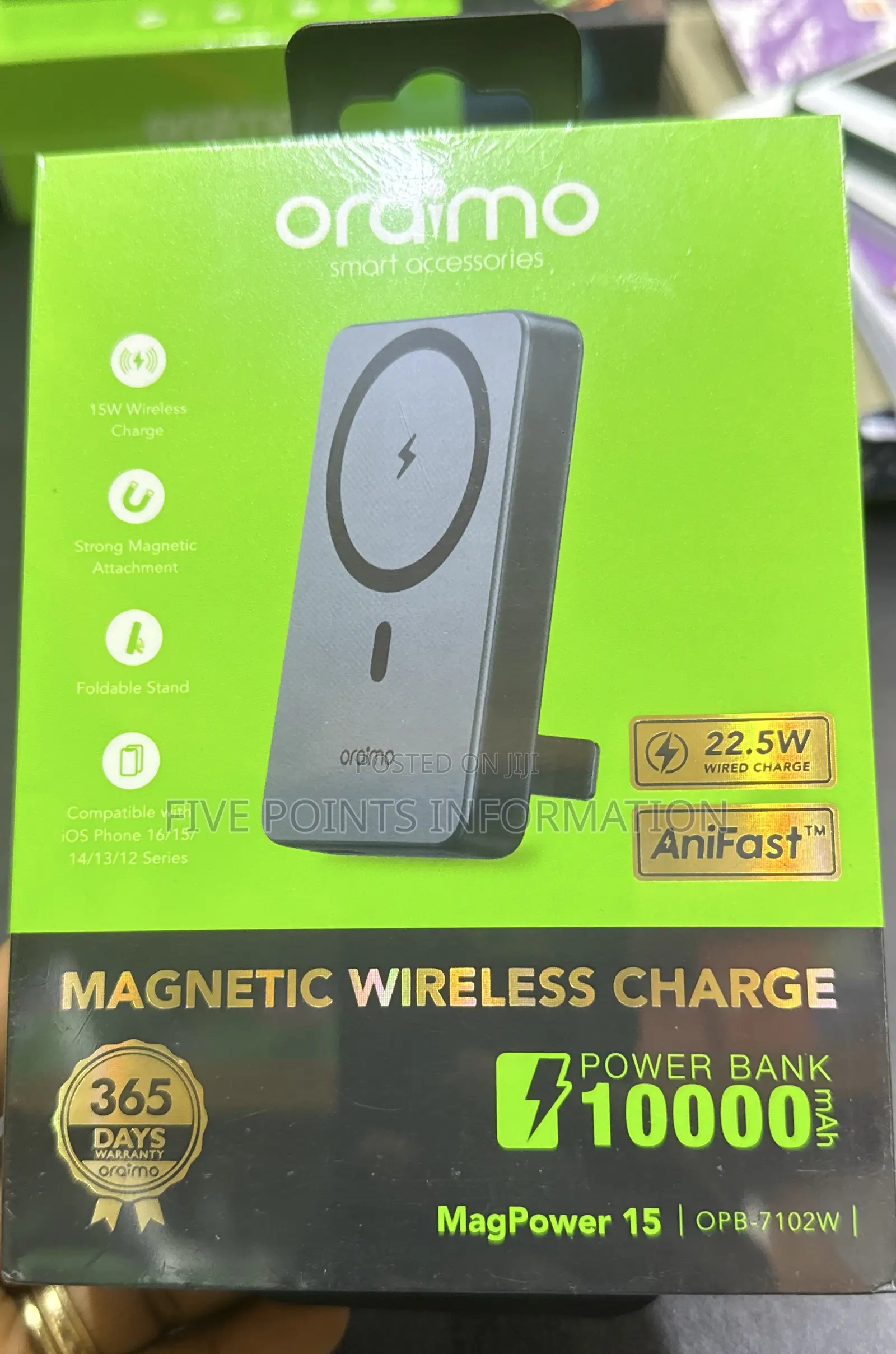 10000mah Oraimo Wireless Powerbank