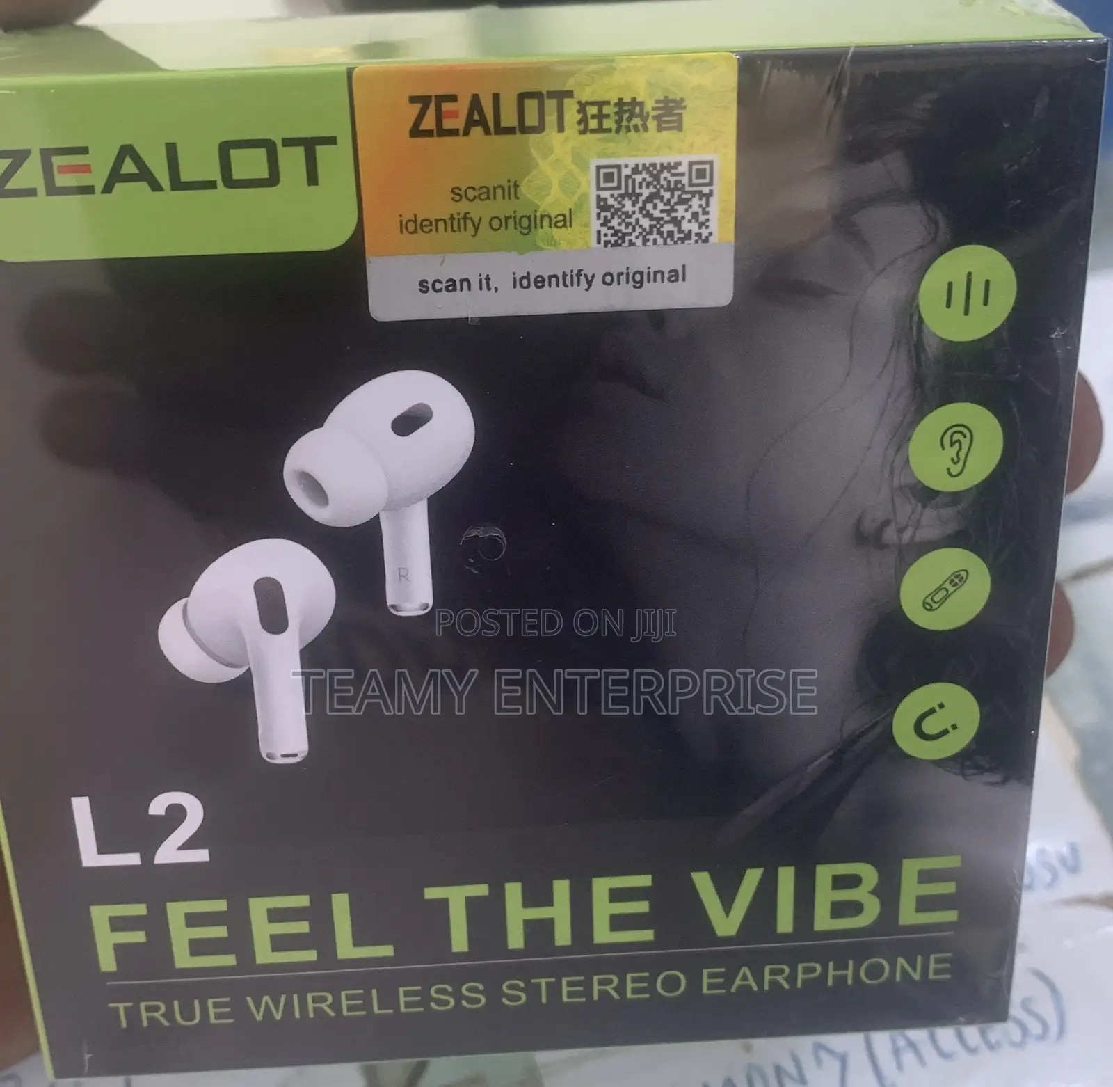 Zealot L2 Earphones Ear Pod Inear