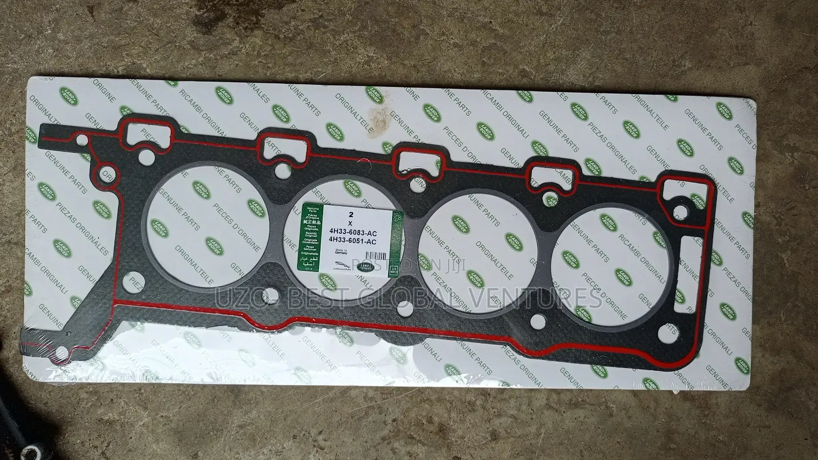 Top Cylinder Casket for Your Coppuback Engine Land Rover