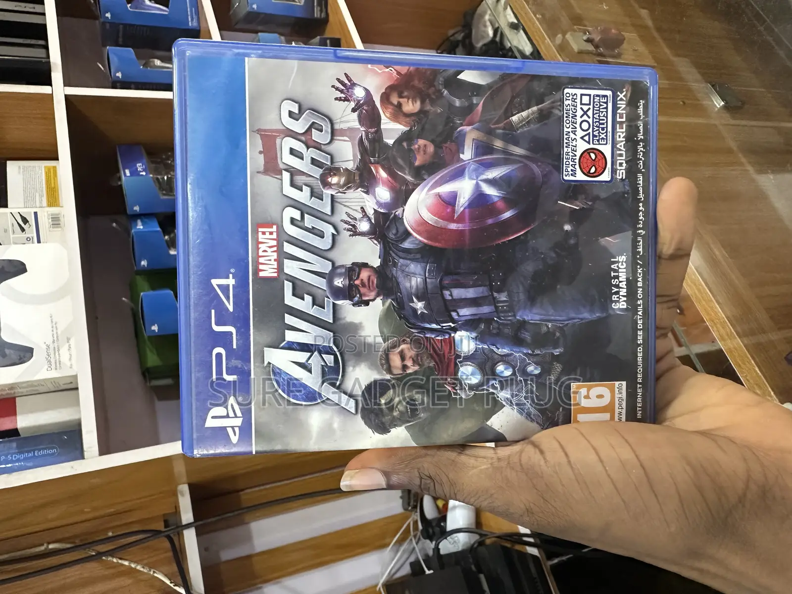 Ps4 Avengers Disc