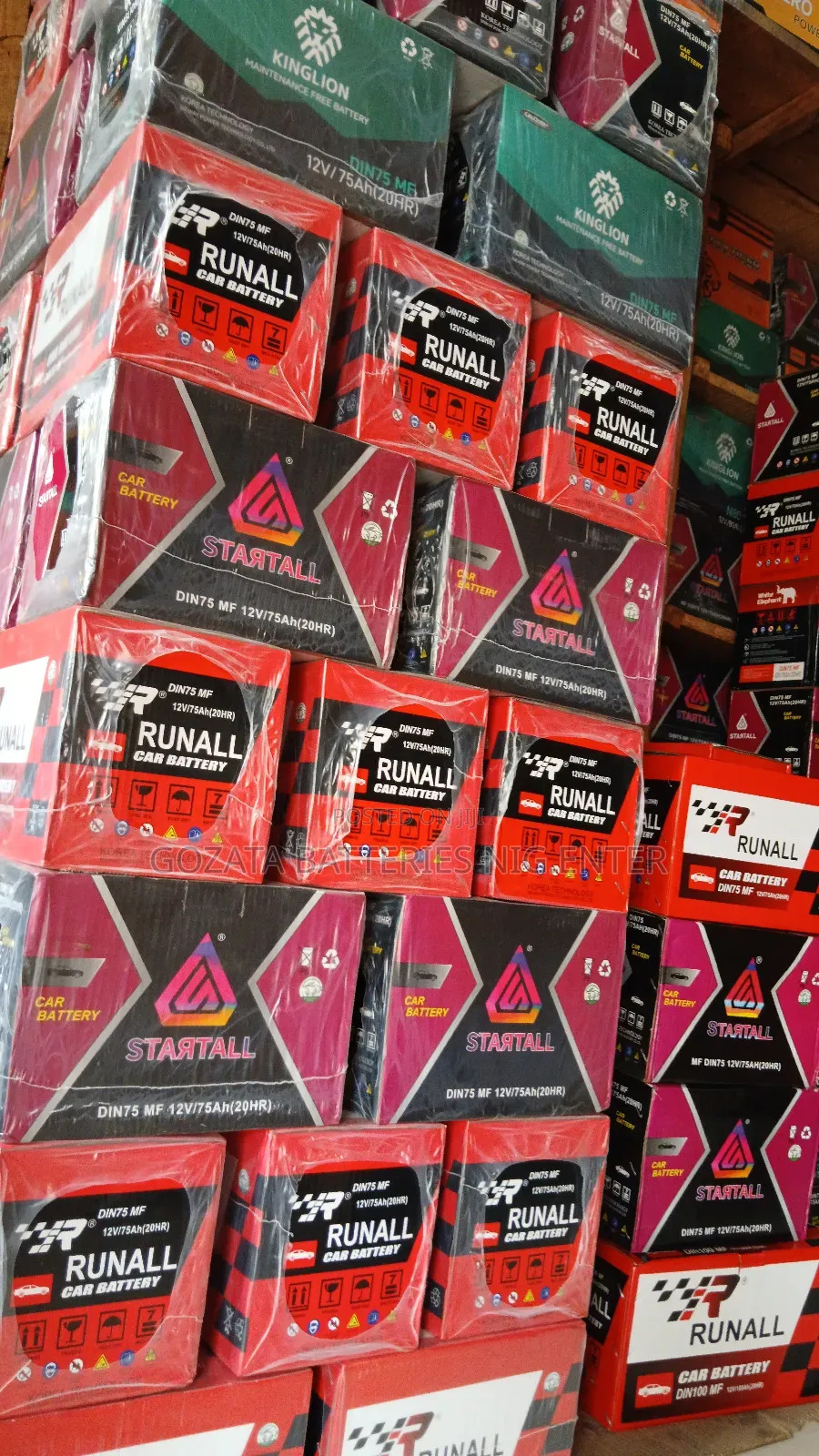 Runall Car Battery Mf