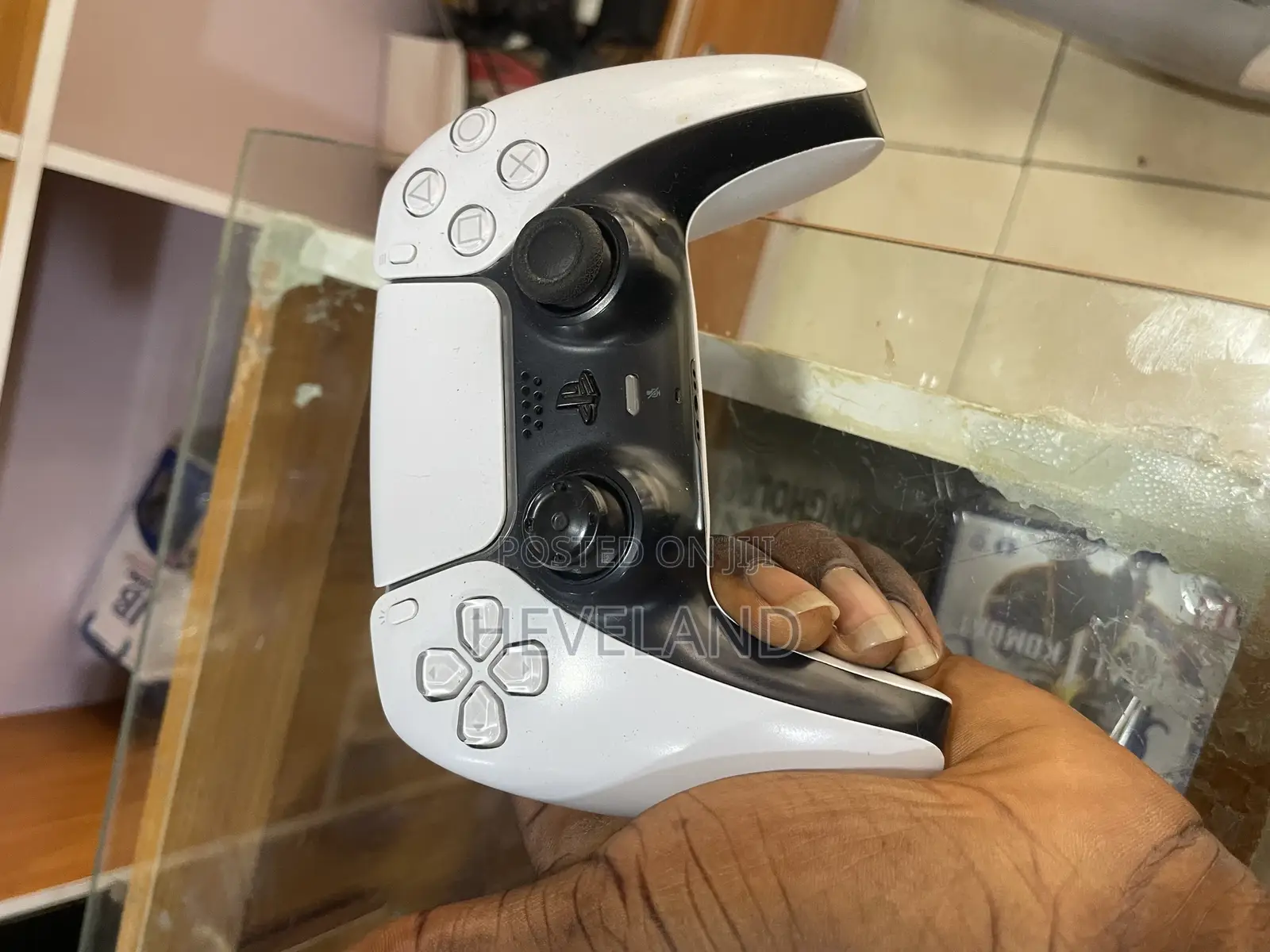 Clean Used Ps5 Follow Come Pad