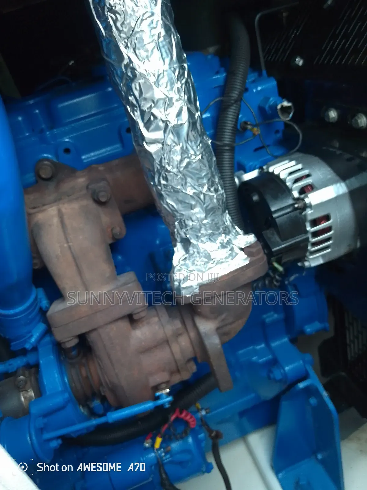 60kva Ecoplus Perkins Generator Super Silence Almost New One