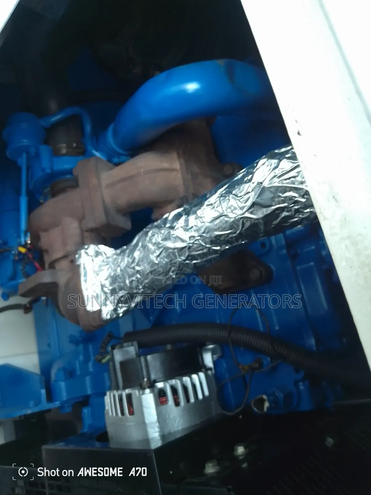 60kva Ecoplus Perkins Generator Super Silence Almost New One
