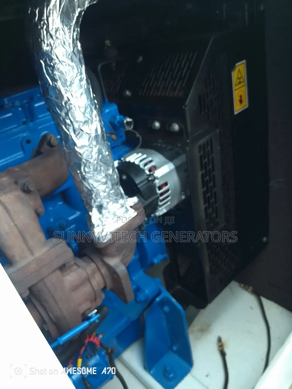 60kva Ecoplus Perkins Generator Super Silence Almost New One