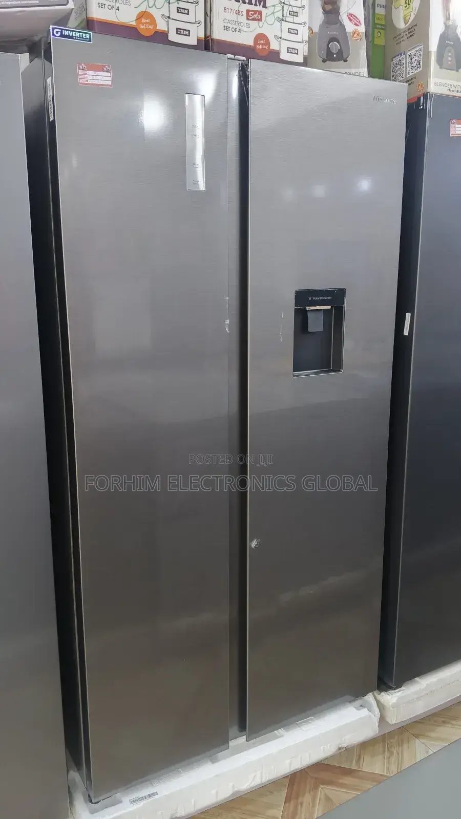 Hisense Inverter Side-by-Side Fridge