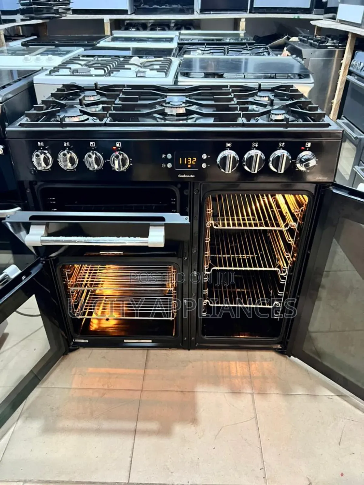 Five Burner Leisure Gas And Electric Cooker