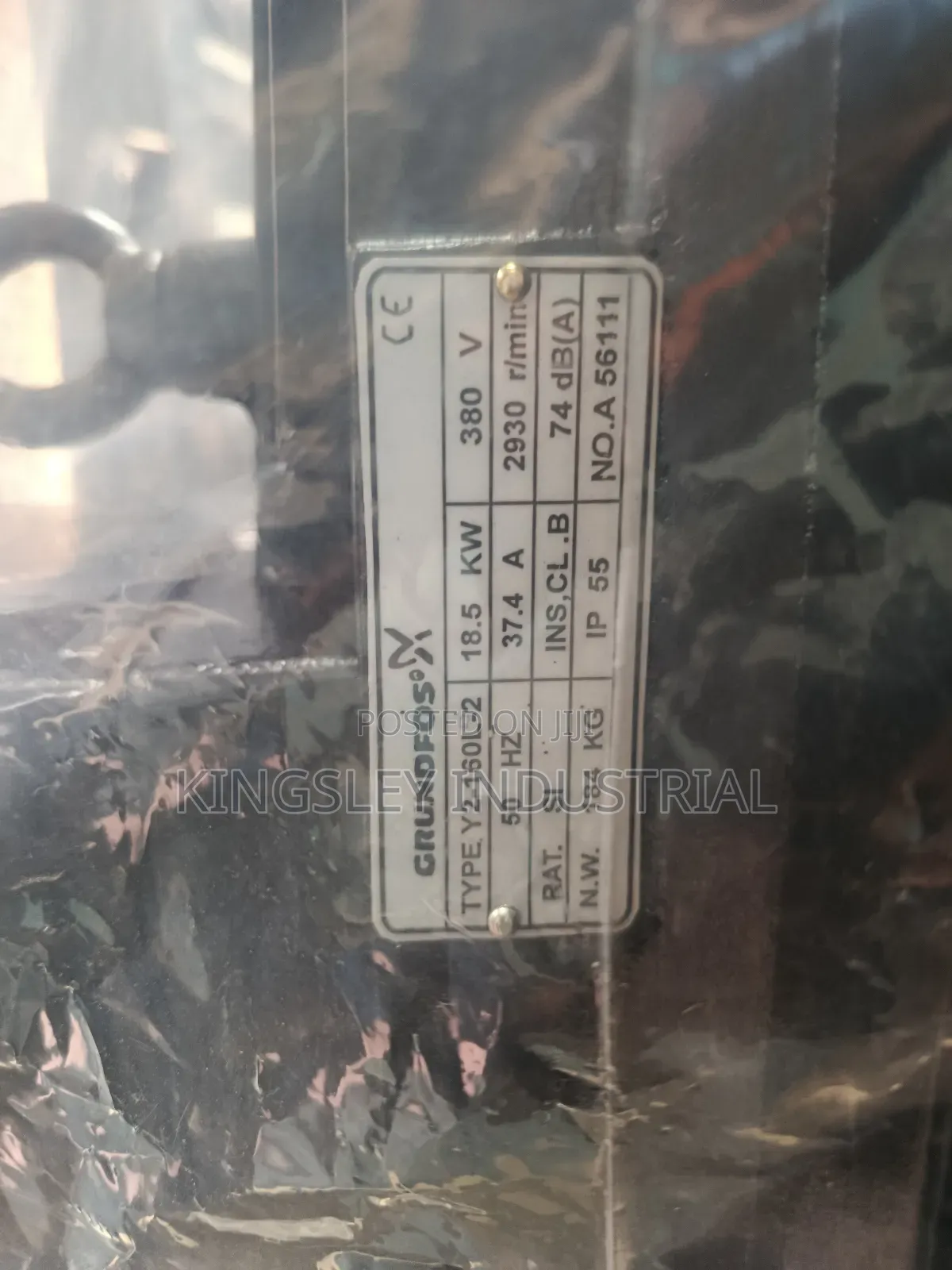 Grundfos Vertical Multistage Pump 18.5kw/25hp 2930rpm 380v