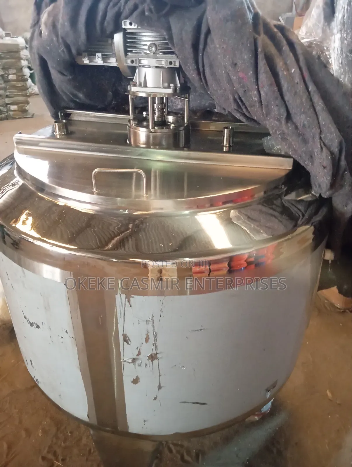 Heating and Cooling Mixing Tank 300l