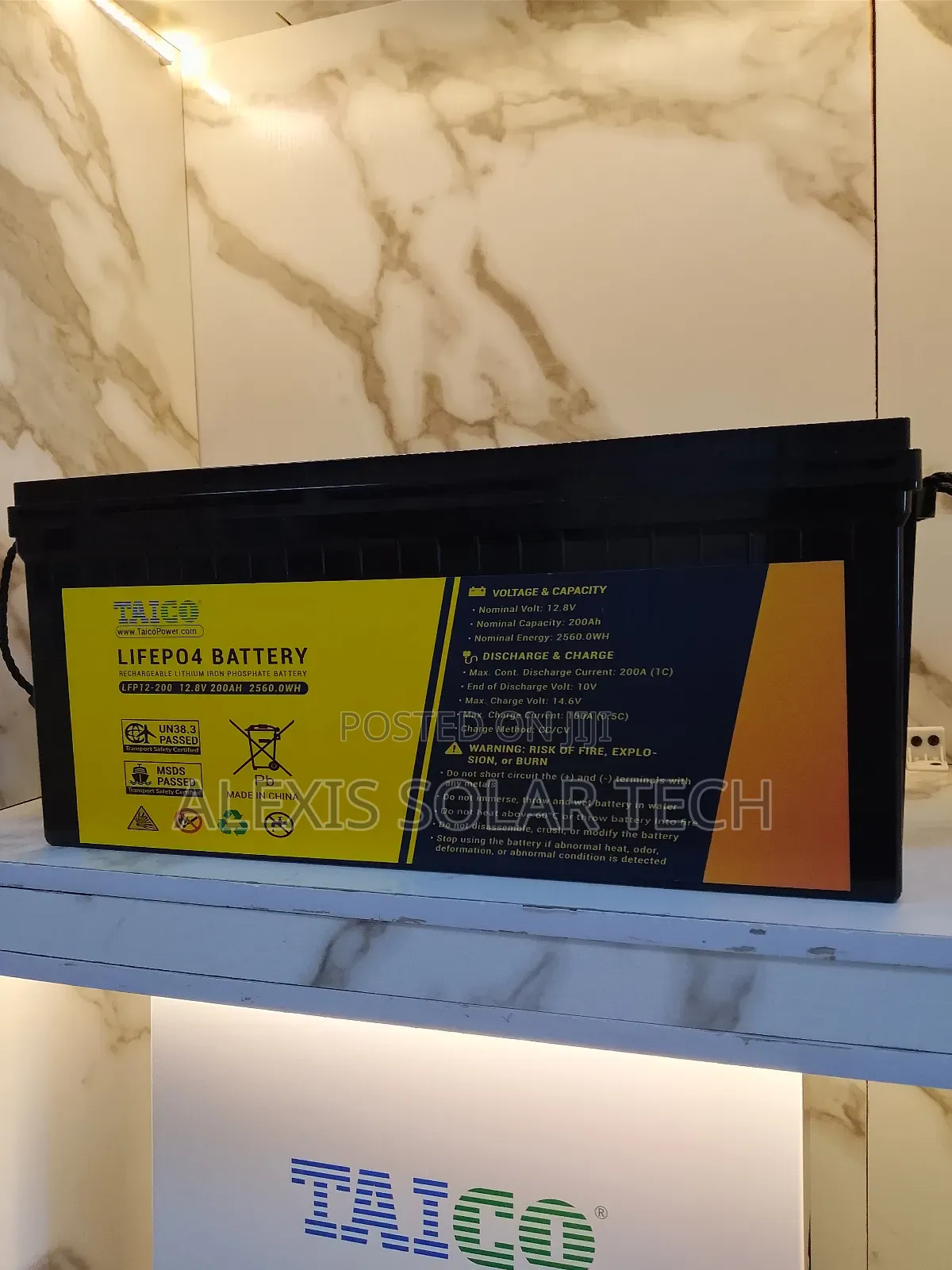 Taico 2.5kwh 12v Lifepo4 Battery