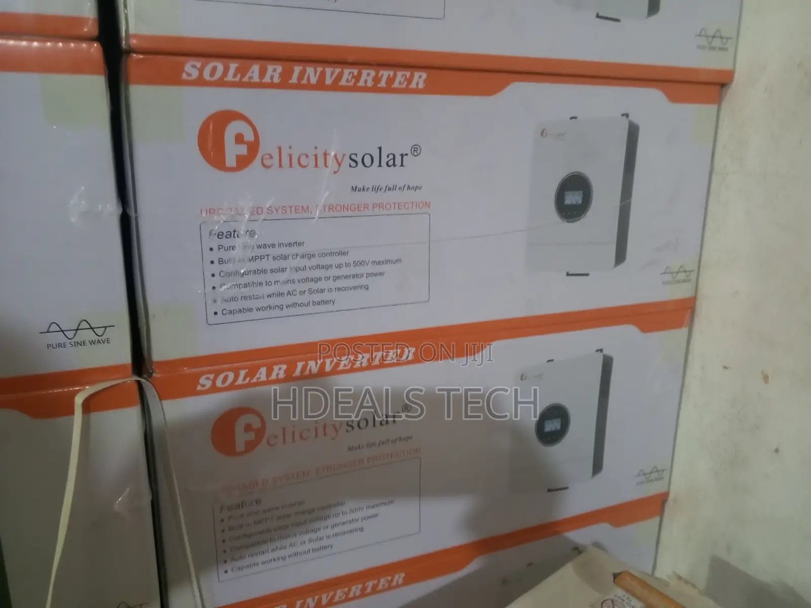 Felicity 6000va Inverter – LCD Display Smart Controls