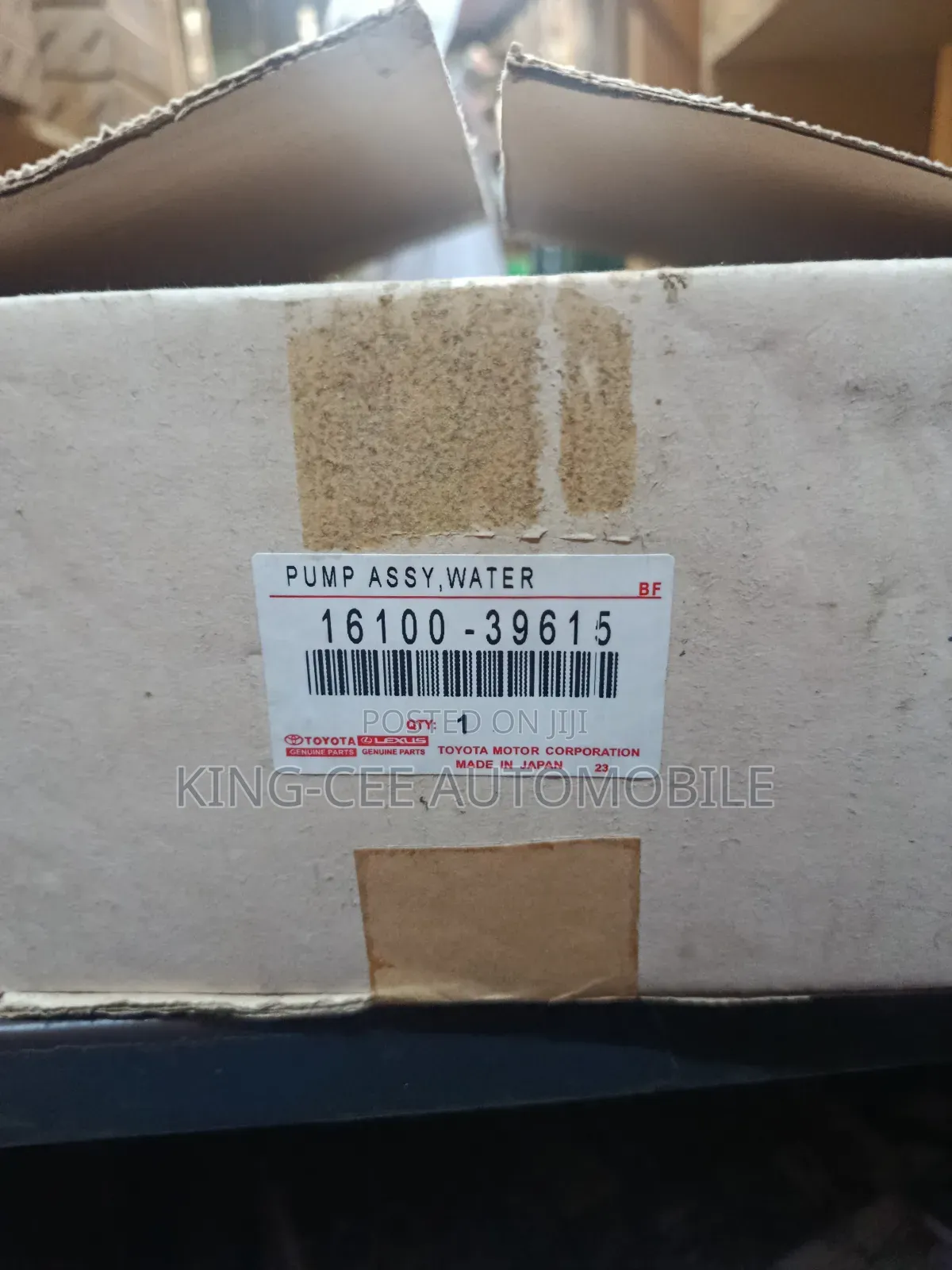 Oem Water Pump Rx350 2016-2022, Highlander 2016-2020