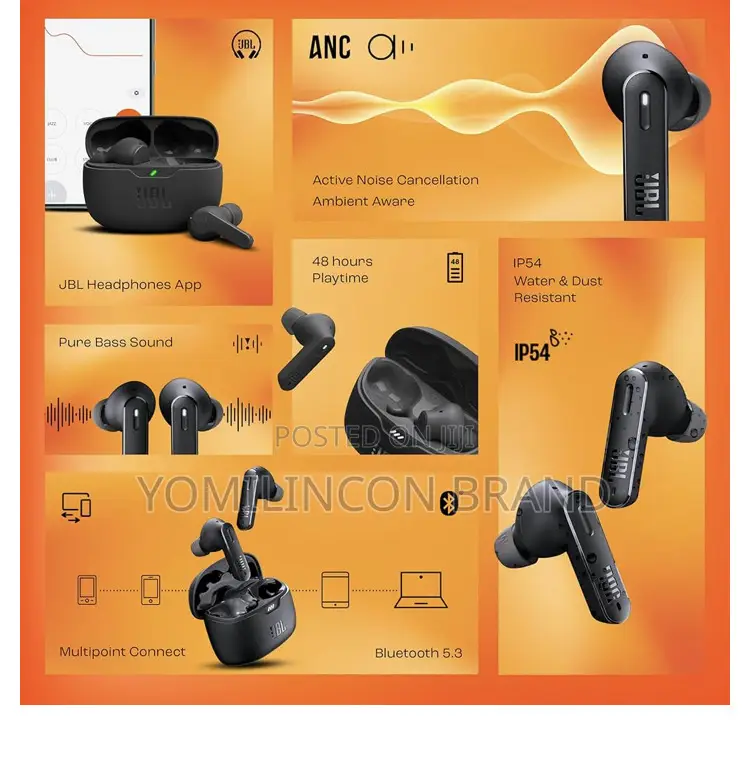 JBL New Launch Tune 245nc in Ear Wireless TWS Anc Earbuds