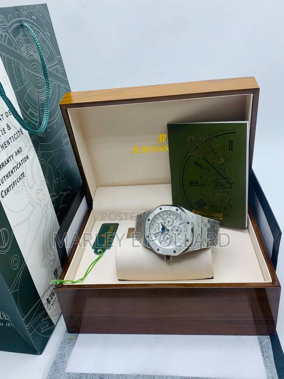 Silver Audemars Piguet Stainless Steel Watch