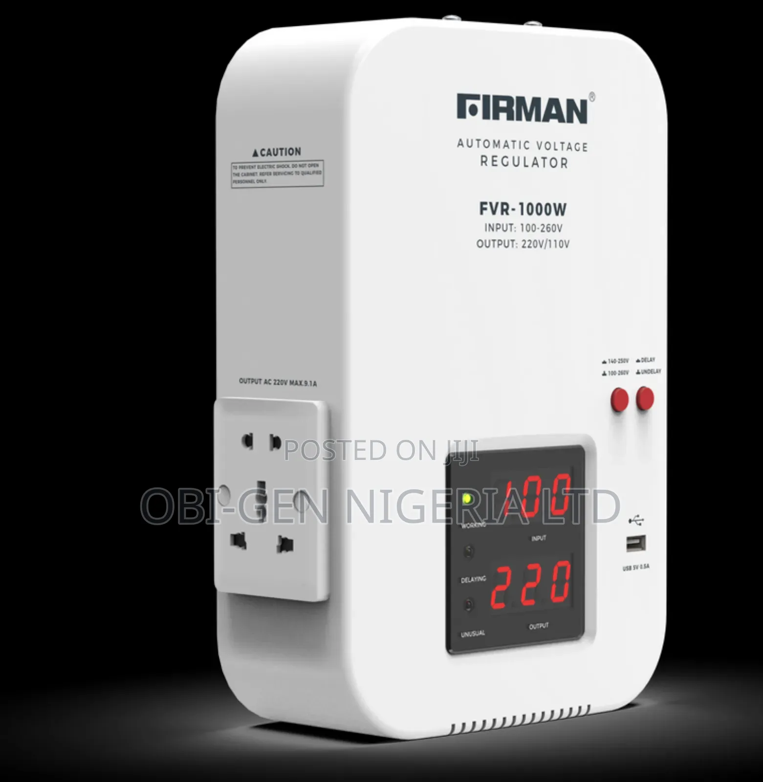 Firman Wall Mount Stabilizer 1000w Set