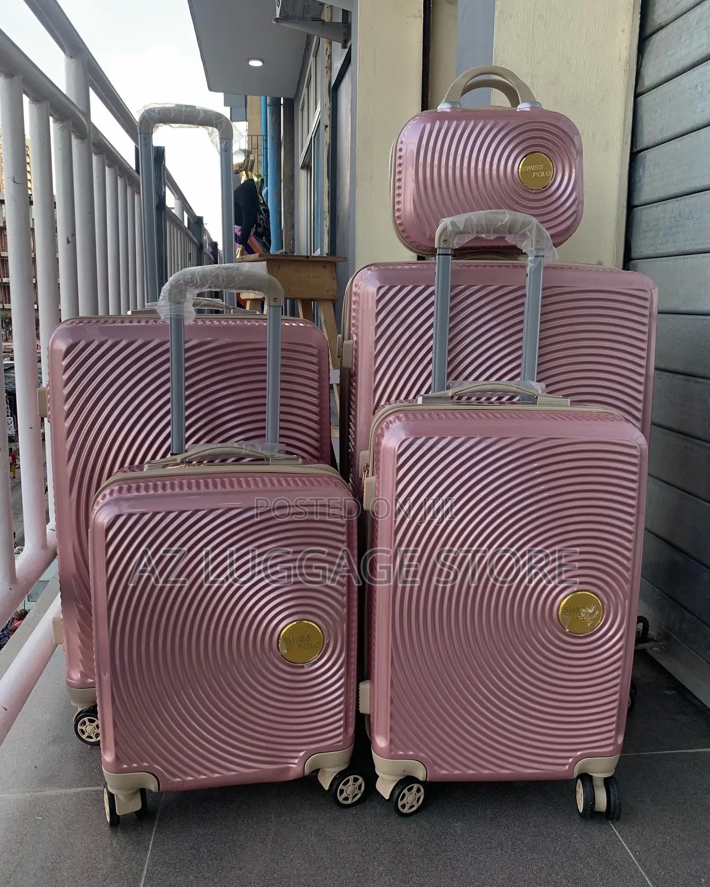Swiss Polo Set of Luggage Box Plastic