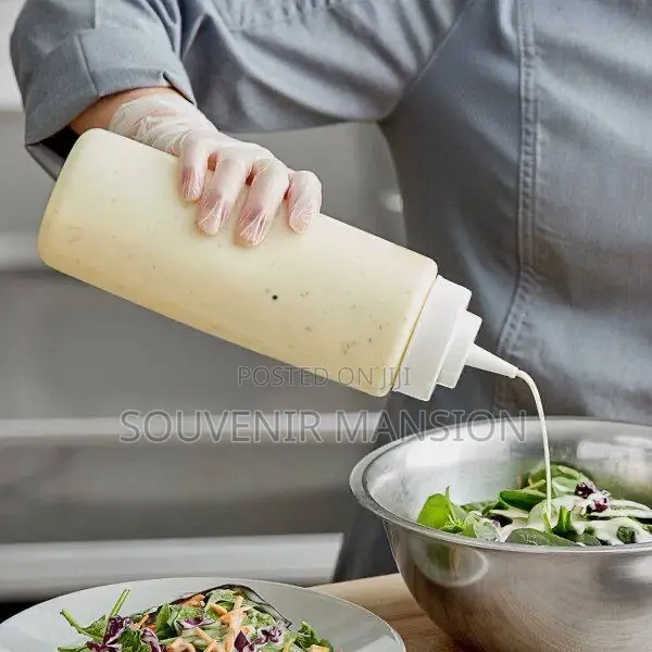 Clear Squeeze Bottle