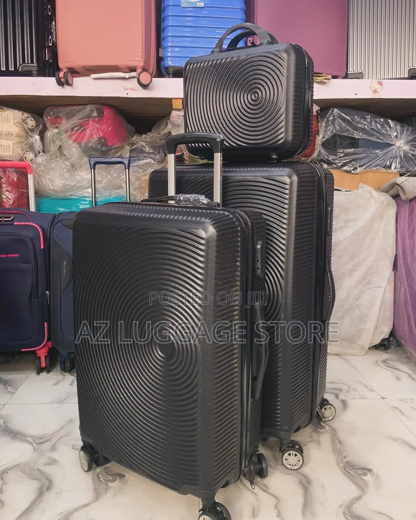 Set of Plastic Luggage Box