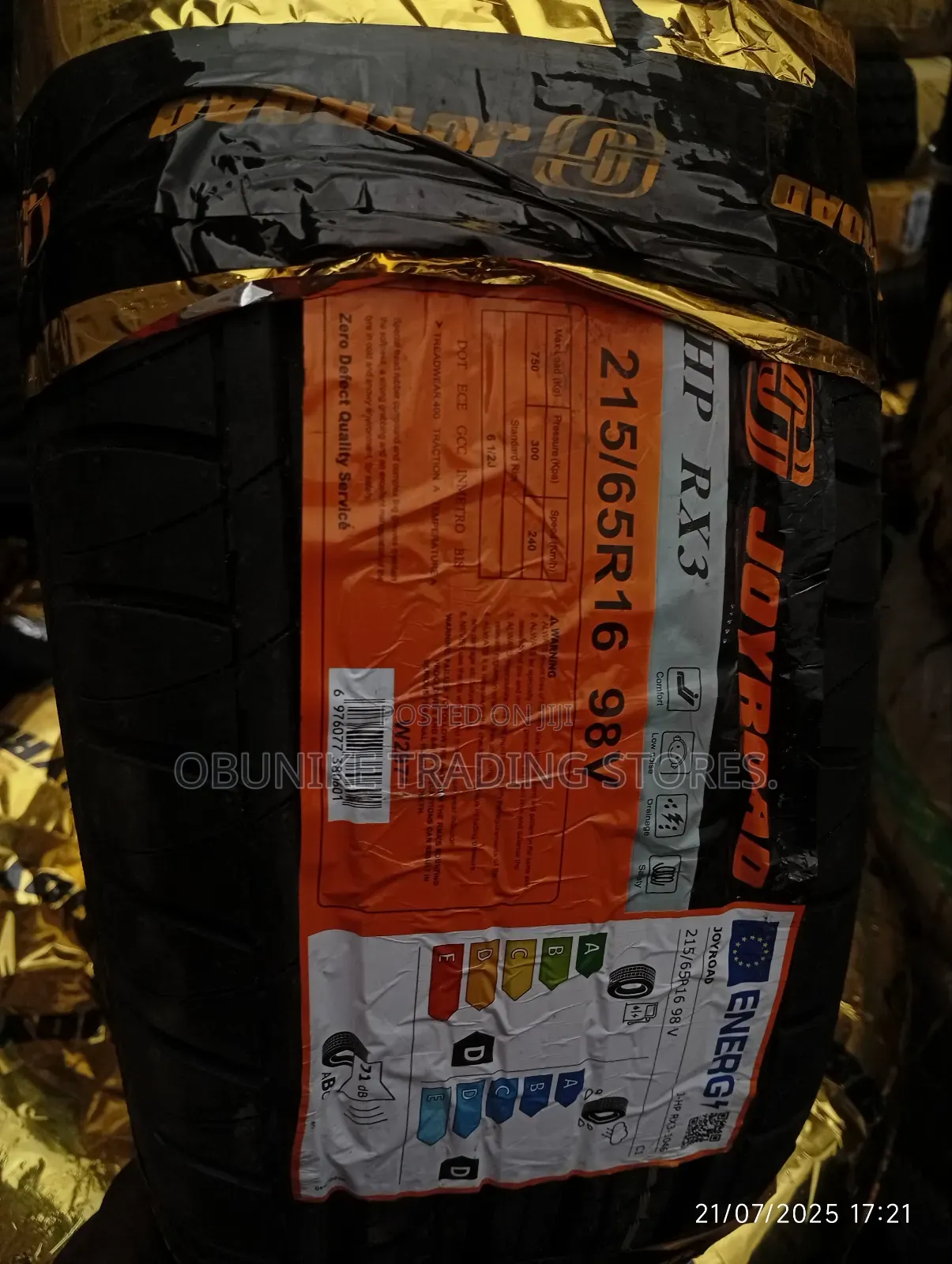 215/65r16 Joyroad Tyre