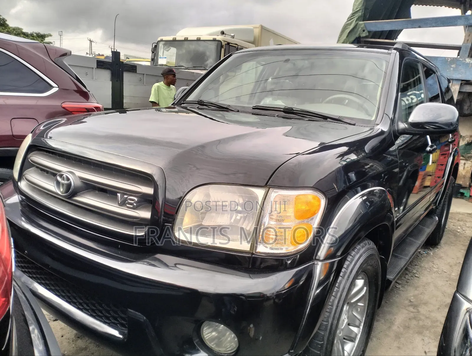 Toyota Sequoia Limited 4dr SUV 4WD (4.7L 8cyl 4A) 2004 Black