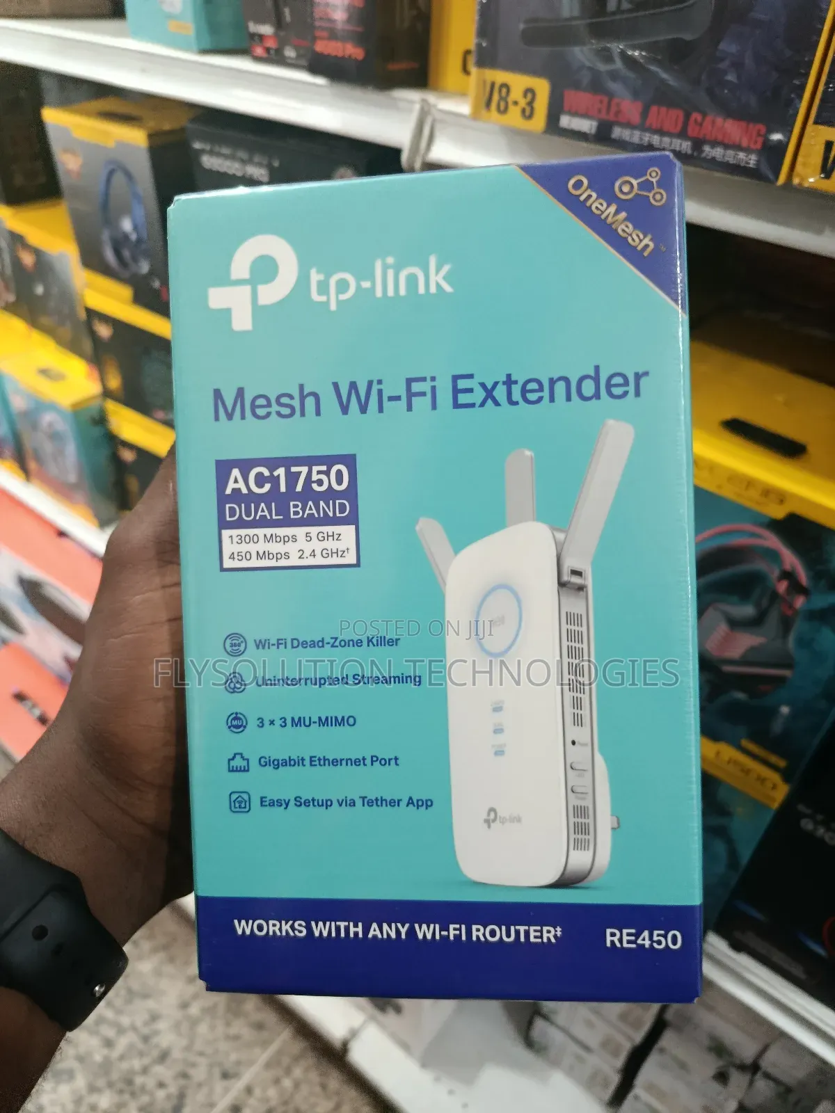 Tp-Link Ac1750 Mesh Wi-Fi Extender - Re450