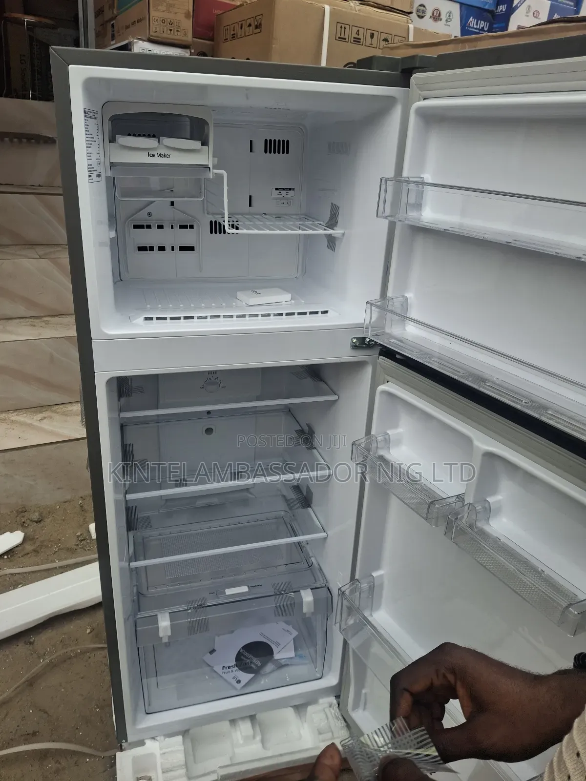 Lg Double Door Refrigerator- C252slbb