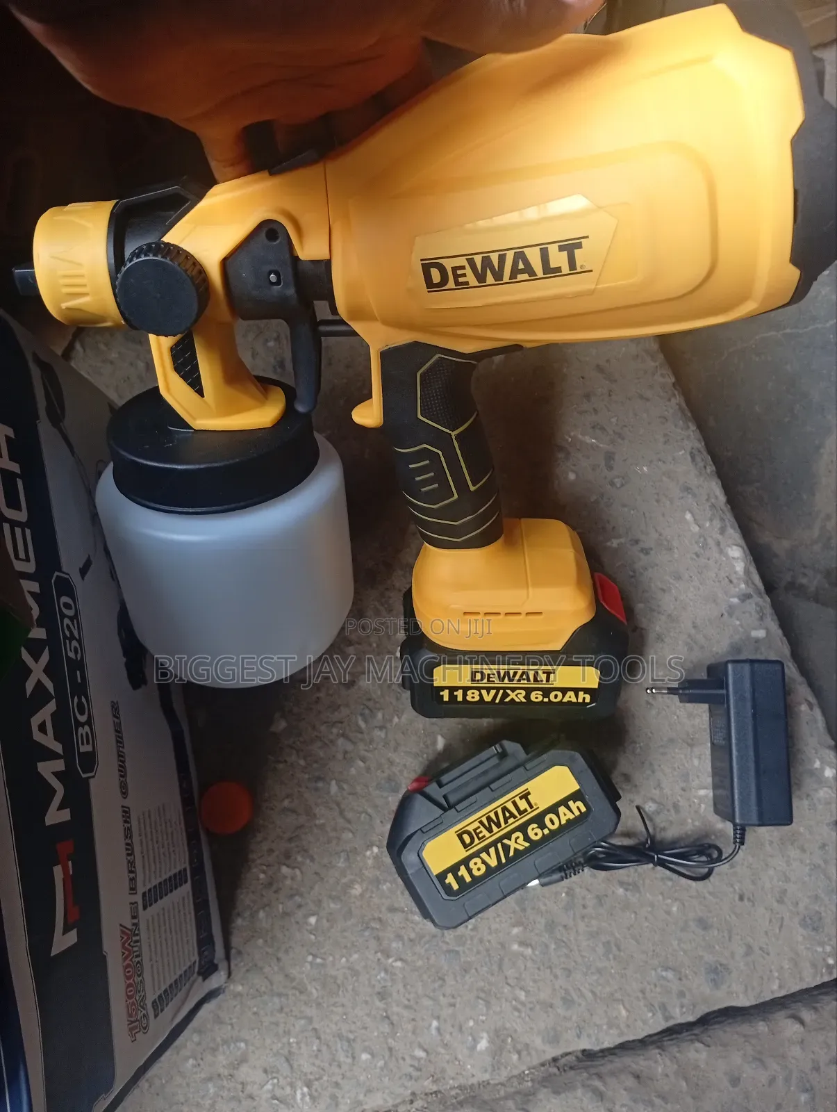 Spray Gun Battery Dewalt 118v