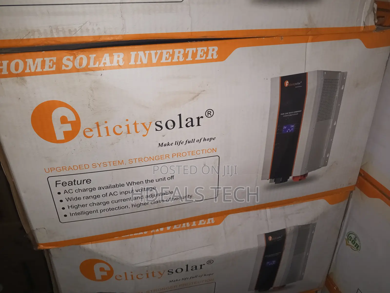 Connecting Felicity 2500va Inverter to Battery Panels