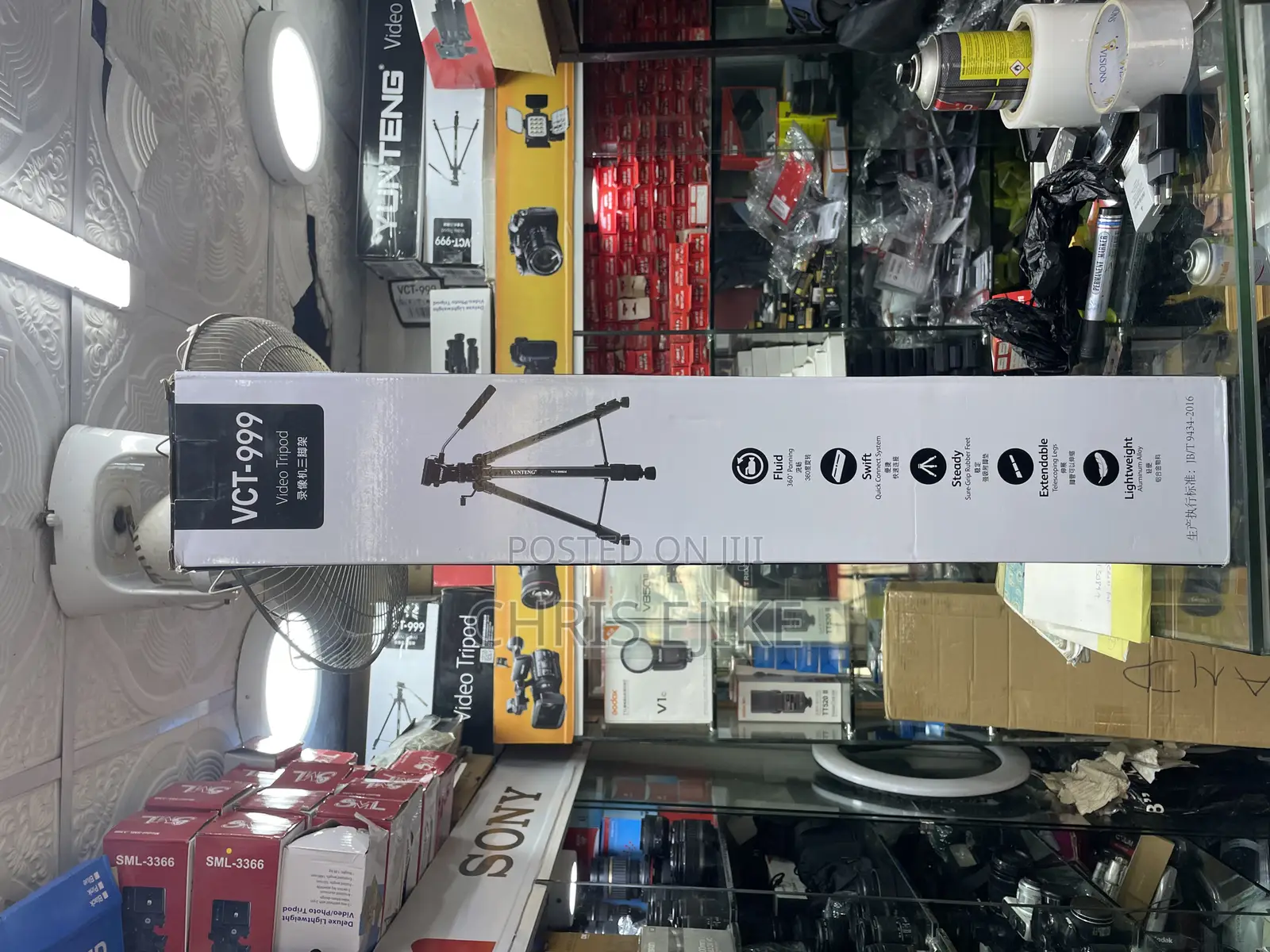Yunteng* Video Tripod Heavy Duty
