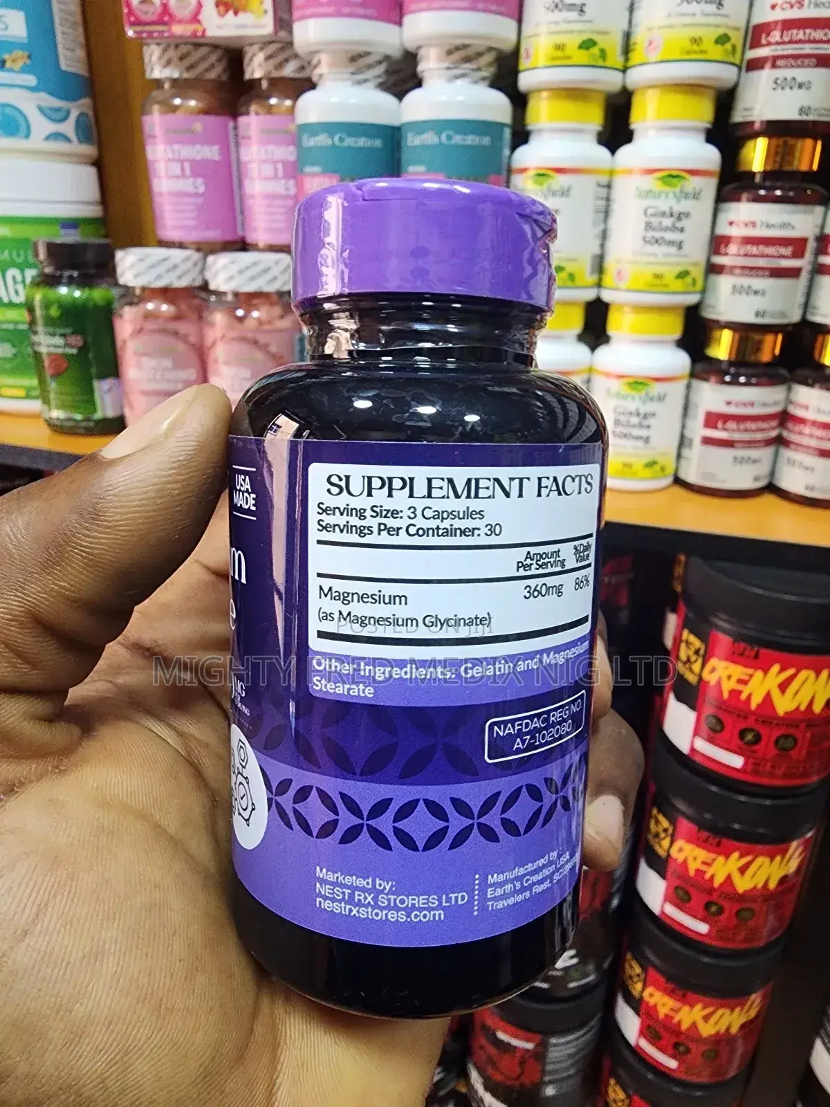 Earth Creation Magnesium Glycinate