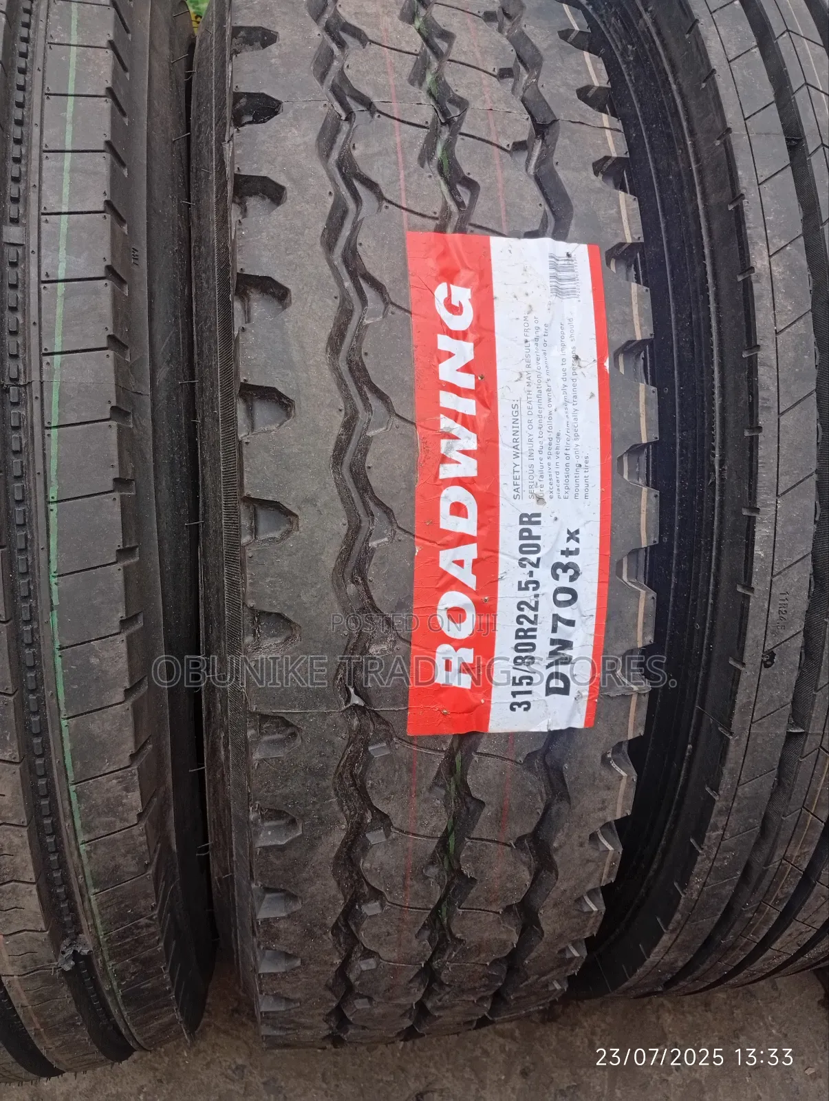 315/80r22.5 Roadwing Tyre