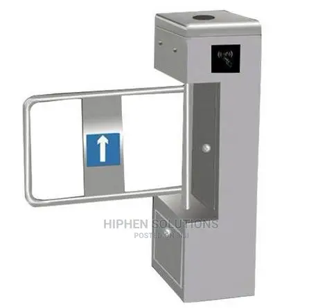 Stainless Steel ID Card Swing Barriers