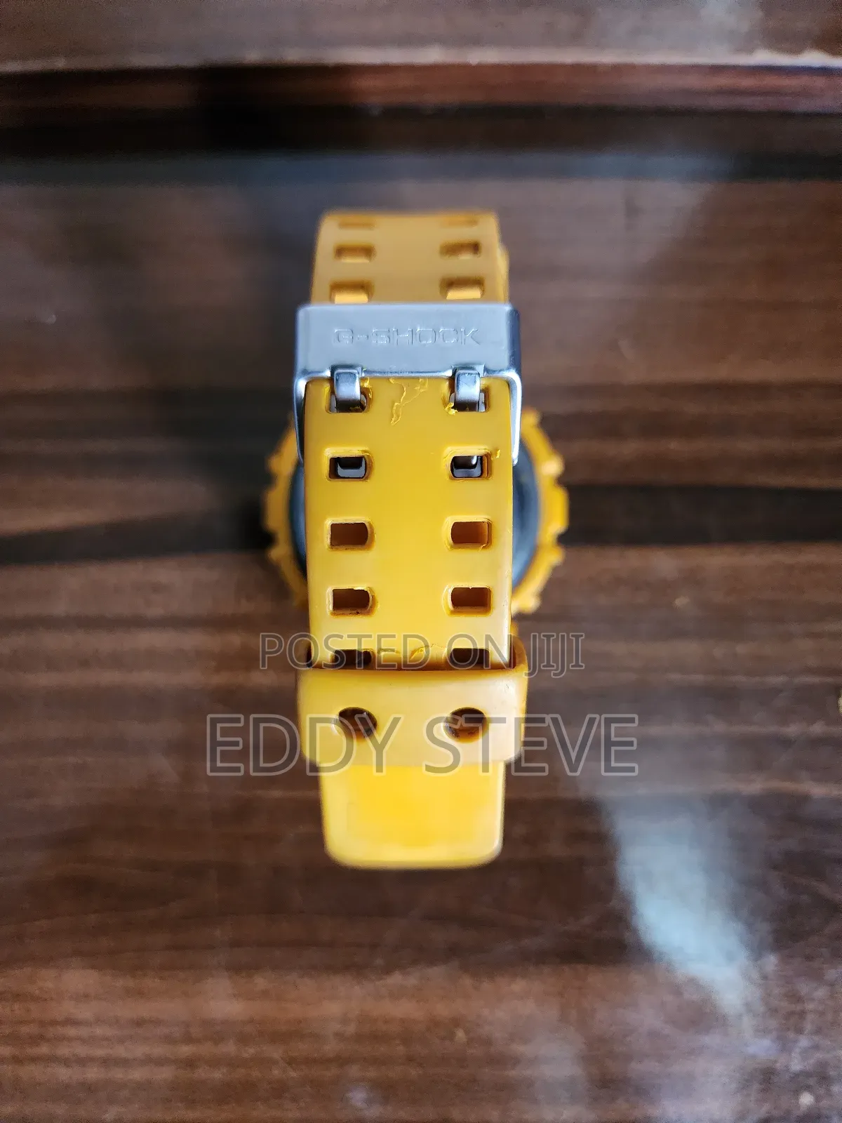London Used Casio G-shock Bold Face Yellow