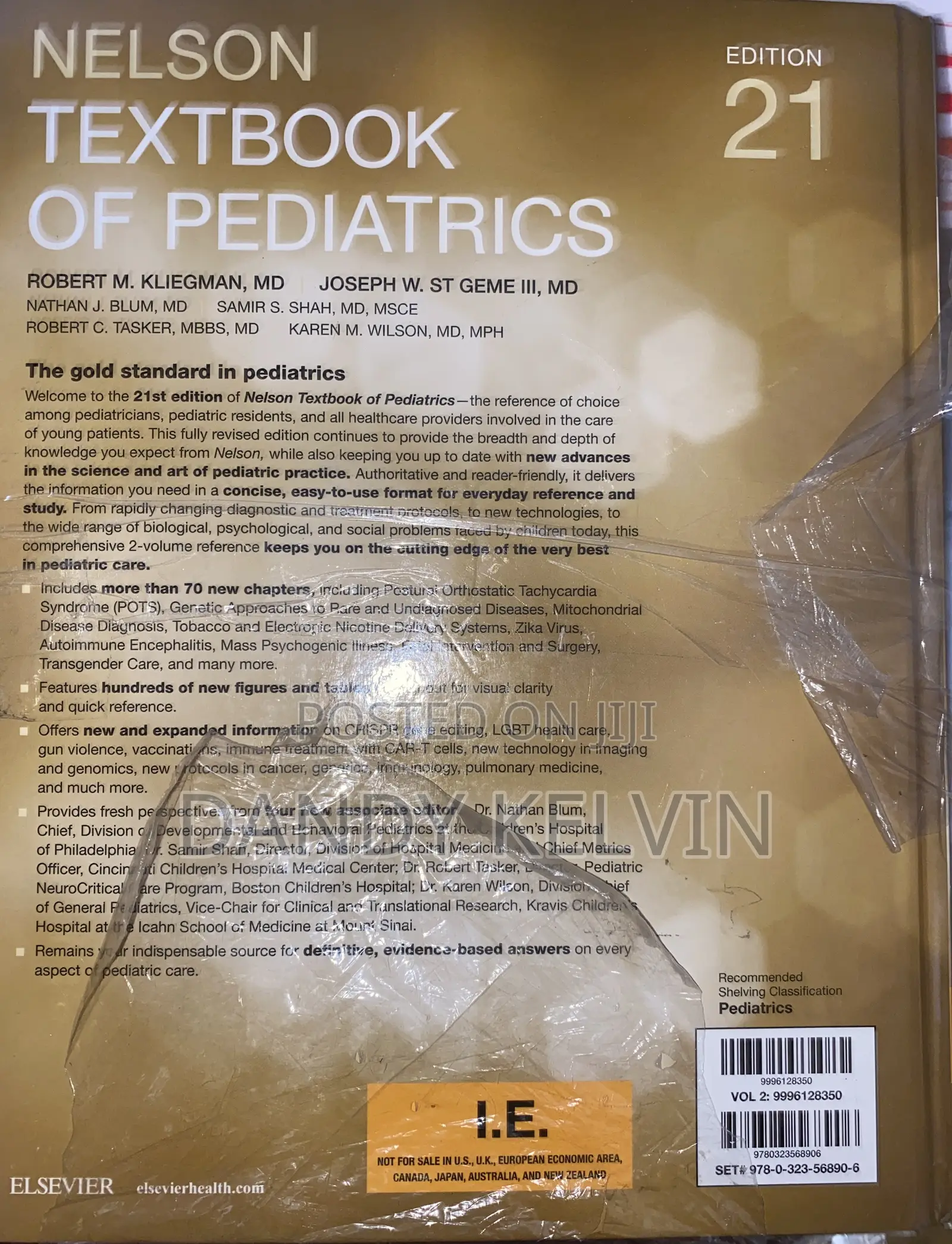 Nelson Textbook of Paediatrics