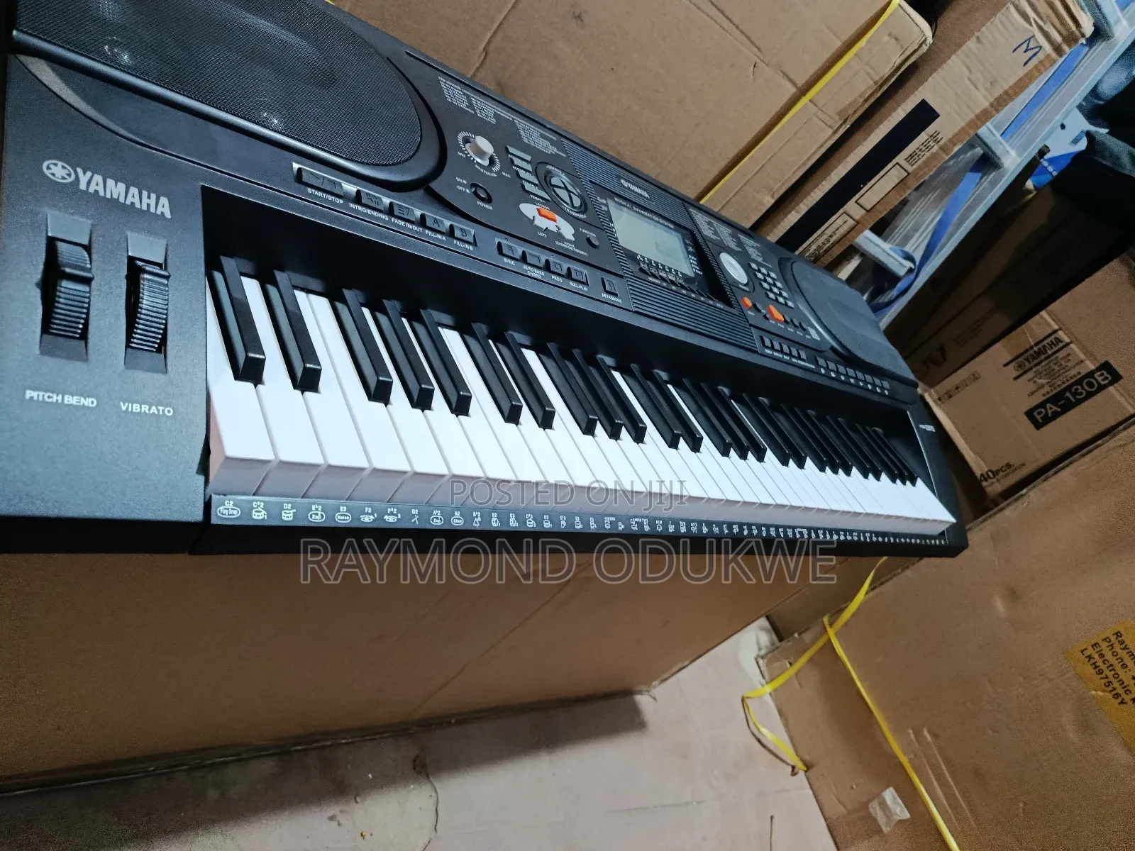 Quality Standard Yamaha Keyboard Piano With Adapter