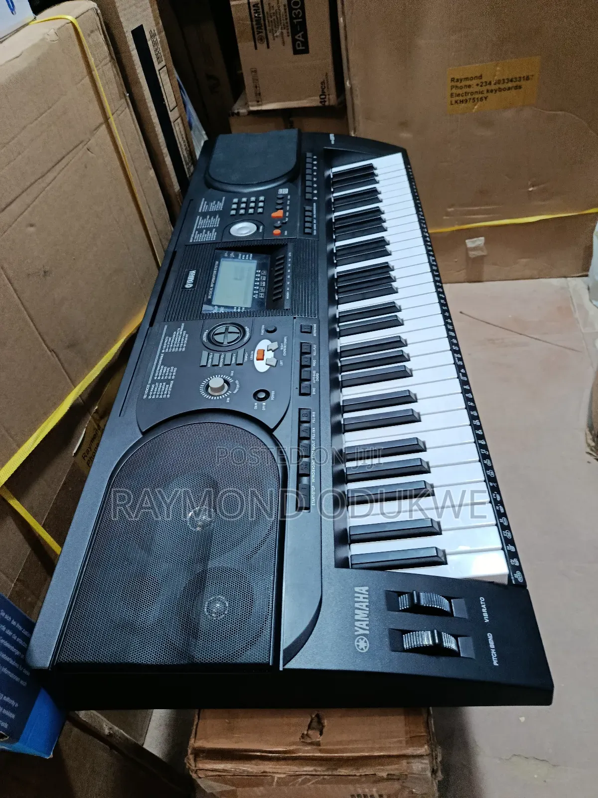 Yamaha Keyboard Piano With Touch Response/Split/ Transpose