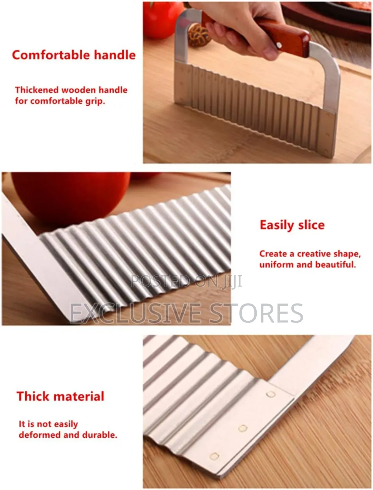 Stainless Steel Potato Cutter