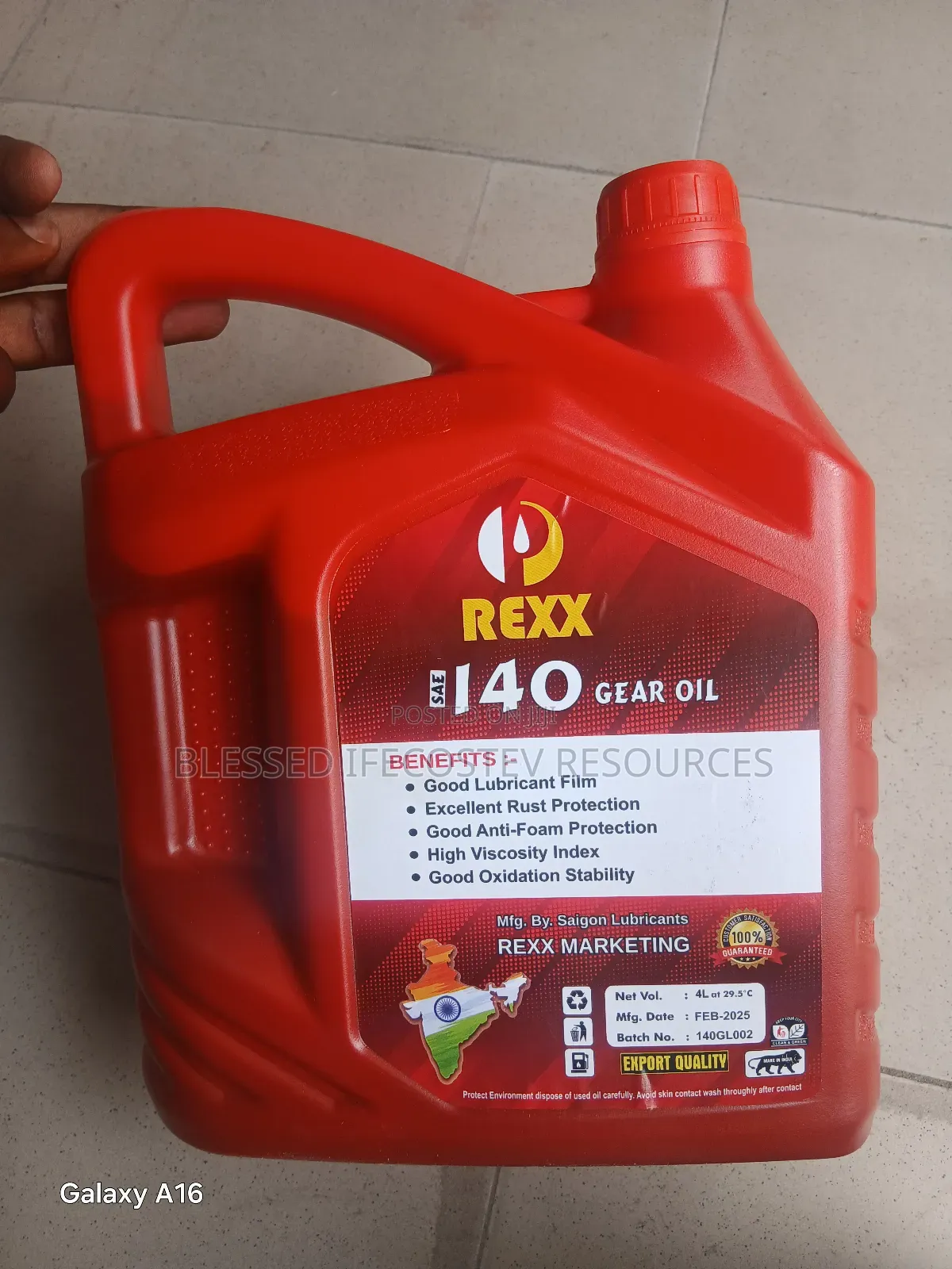 Manual Gear Oil 4litrs