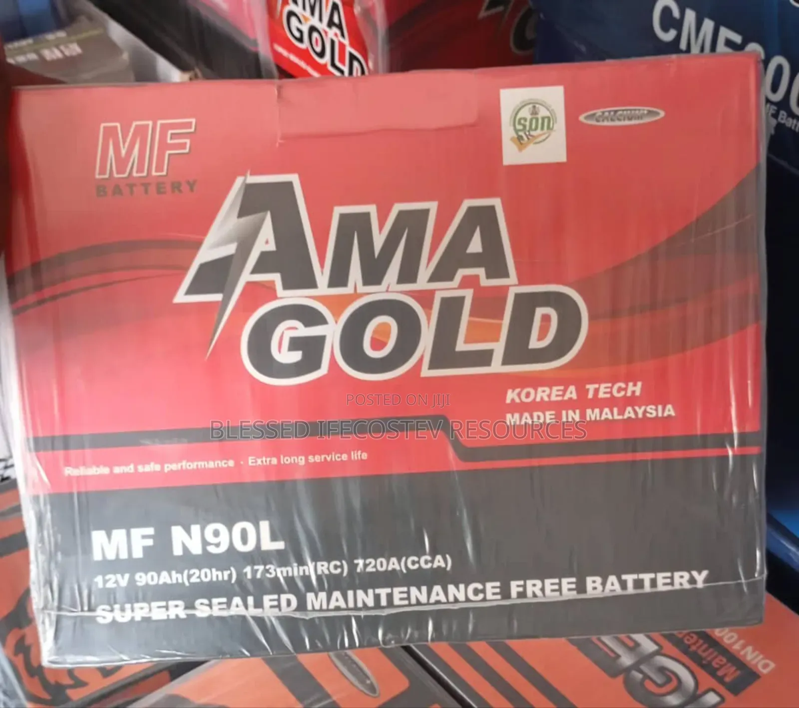 Battery 90ahms Korea Tech